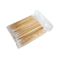 Ватные палочки деревянные Micro sticks, 100 шт