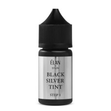 Система окрашивания ресниц и бровей с серебром "Black Silver Tint" Состав 1, 30 ml